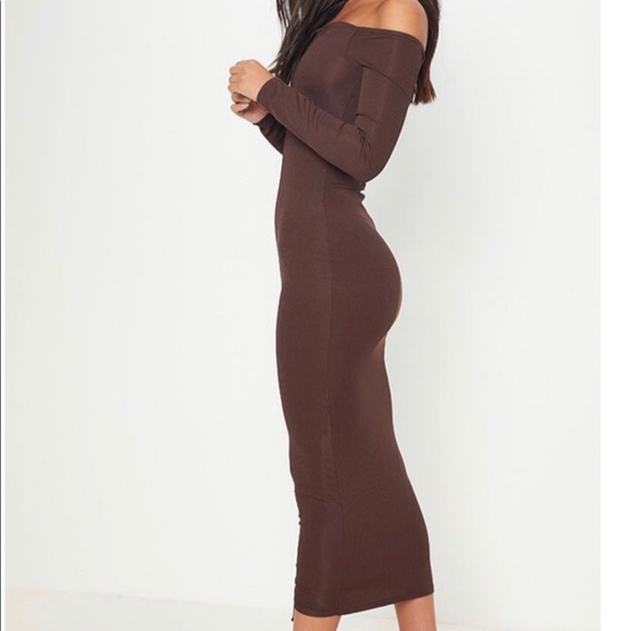 SLIM FIT BODYCON DRESS - Picture 3 of 4